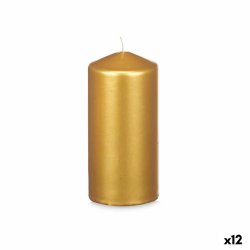 Ljus Acorde 92538 Gyllene 7 x 15,5 x 7 cm (12 antal)