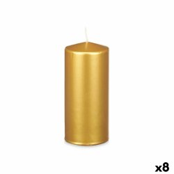 Ljus Acorde Gyllene 9 x 20 x 9 cm (8 antal)