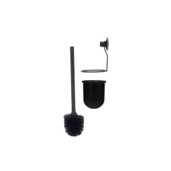 Toalettborste Berilo CN-W3100-15 Svart Stl ABS 10 x 36 x 10 cm