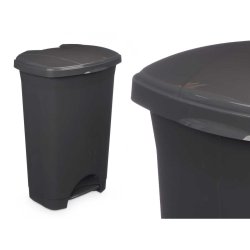 Pedalhink Antracitgr Plast 50 L (3 antal)