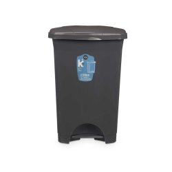 Pedalhink Antracitgr Plast 50 L (3 antal)