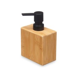 Tvldispenser Berilo 15342 Svart Bambu Plast 9,7 x 15 x 5,8 cm (