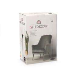 Golvlampa CE13581-3(132) Vit Svart 60 W 220-240 V 22 x 185 x 22