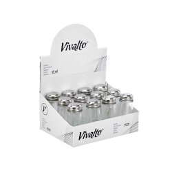 Saltkllare Vivalto YHP-SZ24/DH12 Transparent Metall Glas 5,5 x