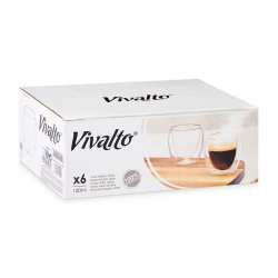 Glas fr vatten Vivalto OCT-DG2319 Transparent Borosilikatglas 1