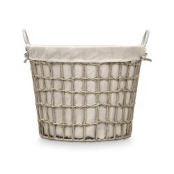 Korg Kipit Gr Polyester Tyg polypropen Jrn Plast 50 % bomull (