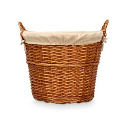 Korg Kipit Naturell Polyester vide Tyg 50 % bomull (6 antal)