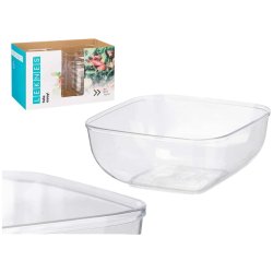 Tallriksset Leknes CK80688-1 Transparent Plast 5 L 25,5 x 12,3 x