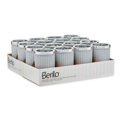 Glas Berilo 3436-2 Gr Plast 7,5 x 11,5 x 7,5 cm (16 antal)