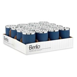 Glas Berilo 3436-5 Bl Plast 7,5 x 11,5 x 7,5 cm (16 antal)