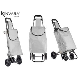 Kundvagn Kinvara WR3069-1 Svart Gr 30 L 22 x 98 x 38 cm (6 anta