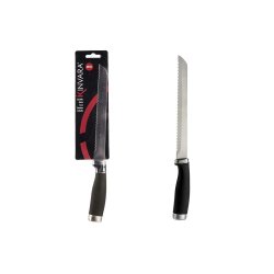 Tandad kniv Kinvara Rostfritt st�l Plast 20 cm (12 antal)