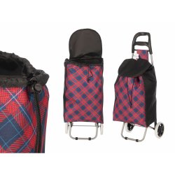 Kundvagn Kinvara Bl Rosa 33 L 35,5 x 28 x 94 cm Romb (6 antal)