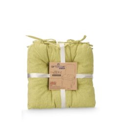 Set med dynor Gift Decor Grn 40 x 40 x 7 cm 2 Delar (6 antal)