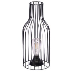 Bordslampa Gift Decor Svart Flaska (6 antal)