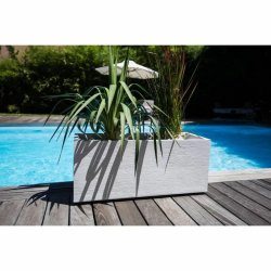 Blomlda EDA EDA Graphit Vit polypropen Plast 99,5 x 39 x 43 cm