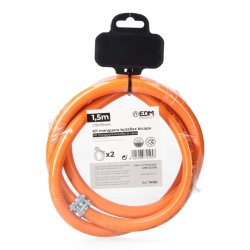 Butangasslang EDM 74195 Butaflex 1,5 m 9 x 15 mm Dubbla lager 2