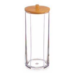 Lda med lock Ballete 7,3 x 18,5 cm Sminkdynor i bomull Bambu