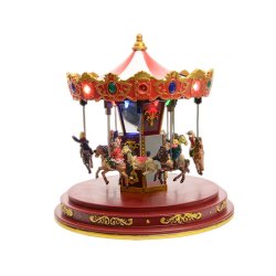 Julgranskula Lumineo Karusell 24 x 24 x 25 cm Ljus Rrelse