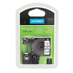 Laminerat Band till Etikettskrivare Dymo D1 16959 12 mm x 5,5 m