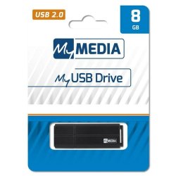 USB-minne MyMedia Svart 8 GB