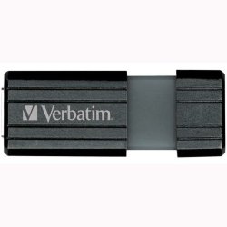 USB-minne Verbatim PinStripe Svart 32 GB