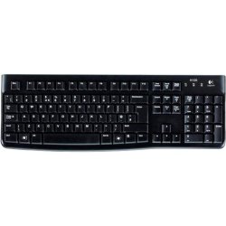 Tangentbord Logitech K120 Svart Qwerty Spanska (10 antal)
