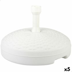 Parasollfot Aktive Vit Plast 45 x 30 x 45 cm (5 antal)