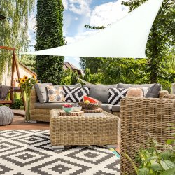 Skugga segel Aktive Triangulr 360 x 0,5 x 360 cm (6 antal)