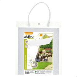 Skugga segel Aktive Rektangulr Vit 200 x 0,5 x 300 cm (6 antal)