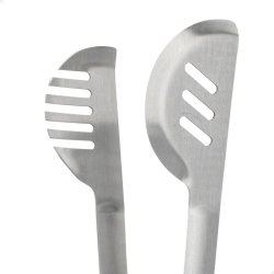 Set med Redskap fr Barbecue Aktive 4 Delar Grill Rostfritt stl