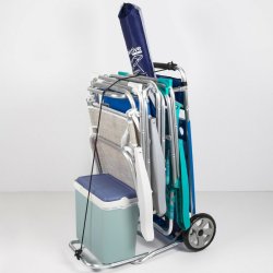 Multifunktionell Strandvagn Aktive Aluminium polypropen 50 x 105