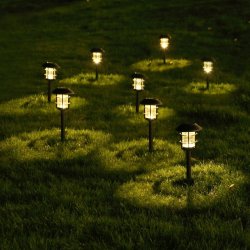 Uppsttning med solcellsstav Aktive 2 Delar Rostfritt stl Plast