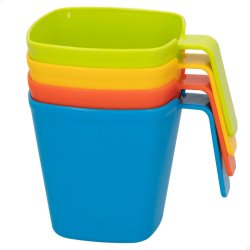 Glasset Aktive Multicolour 390 ml Picknick 24 antal 4 Delar