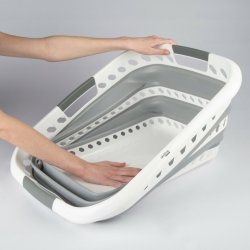 Hopvikbar tvttkorg Aktive polypropen TPR 61 x 7,5 x 43 cm 61 x