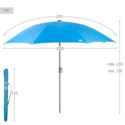 Naperny? Aktive 220 x 210 x 220 cm (2 antal)