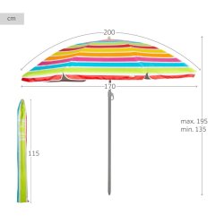 Naperny? Aktive 200 x 195 x 200 cm (6 antal)