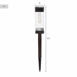 Solcellslampa Aktive 6 x 55 x 6 cm (4 antal)