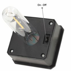 Solcellslampa Aktive 6 x 55 x 6 cm (4 antal)