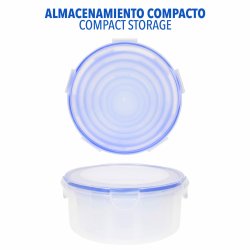 Set med stapelbara, hermetiskt frslutna, matldor Max Home 23 x