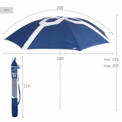Parasoll Aktive 200 x 205 x 200 cm (6 antal)