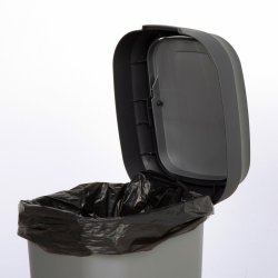Soptunna Curver Mrkgr Plast 35 L (6 antal)