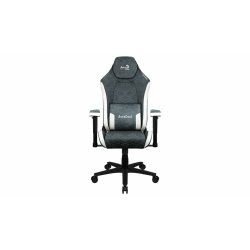 Spelstol Aerocool Crown AeroSuede Bl Svart Stl