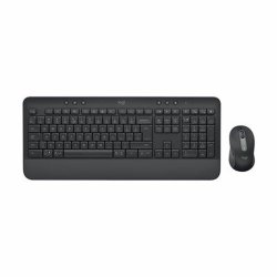 Trdlst Tangentbord och Mus Logitech Signature MK650 Svart Qwer