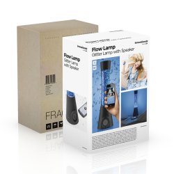 Lavalampa med h�gtalare och Mikrofon Flow Lamp InnovaGoods