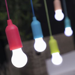 Brbar LED-lampa med sladd Bulby InnovaGoods