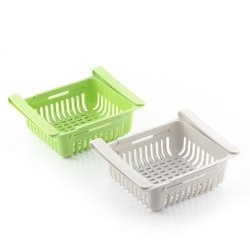 Justerbar kylskpsorganisation Friwer InnovaGoods 2 antal