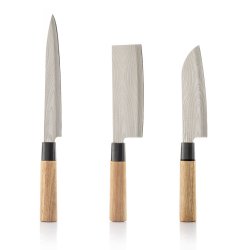 Set med knivar med professionell vska DamasQ InnovaGoods