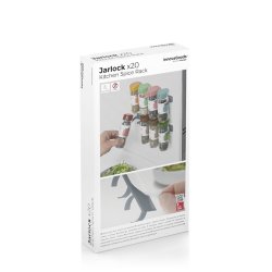 Sjlvhftande och organiserbar kryddhylla Jarlock x20 InnovaGood