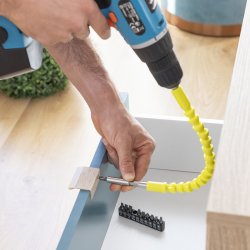 Flexibel Magnetisk F�rl�ngning f�r Skruvmejsel med Tillbeh�r Dri